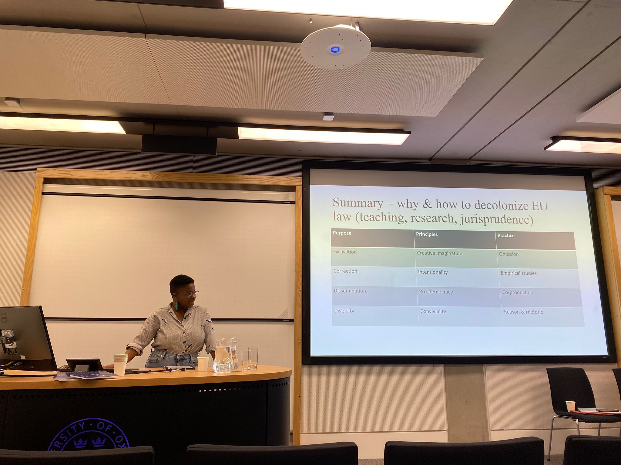 1st Decolonising EU Law Conference - Oxford Univeristy
